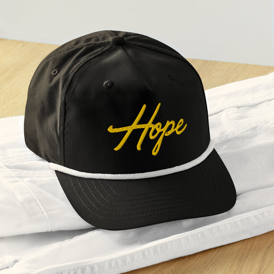 Golf rope cap