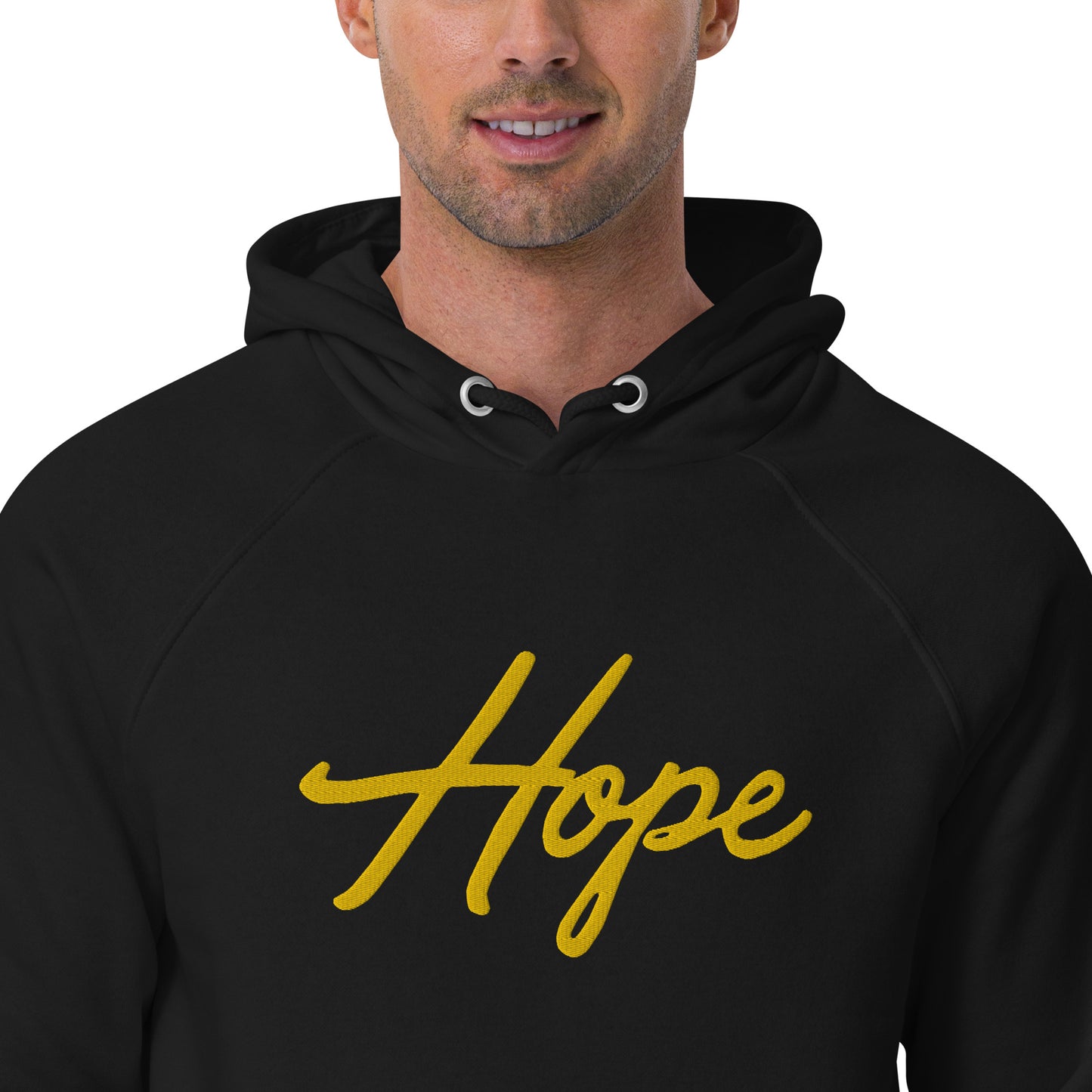 Unisex eco raglan hoodie