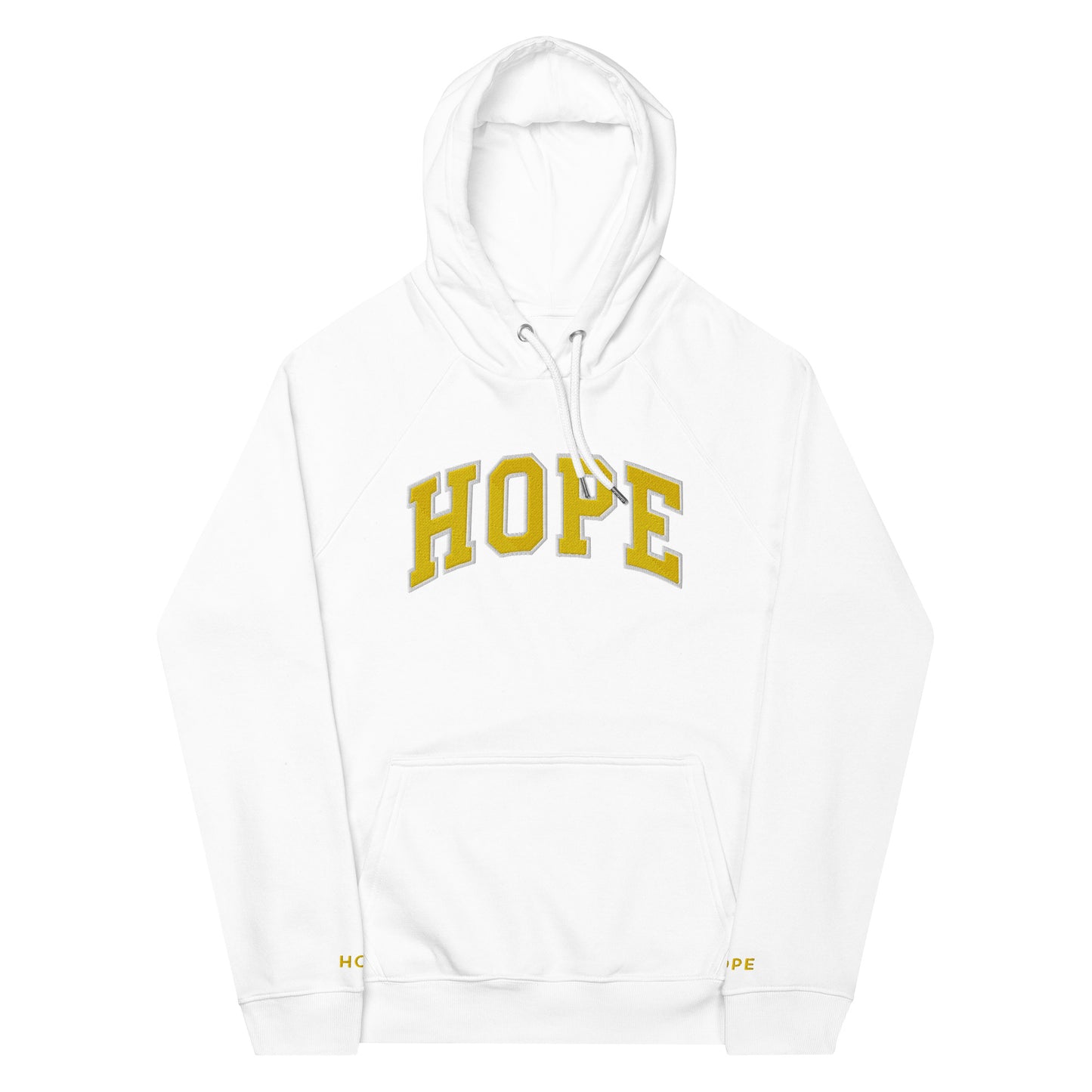 Unisex eco raglan hoodie