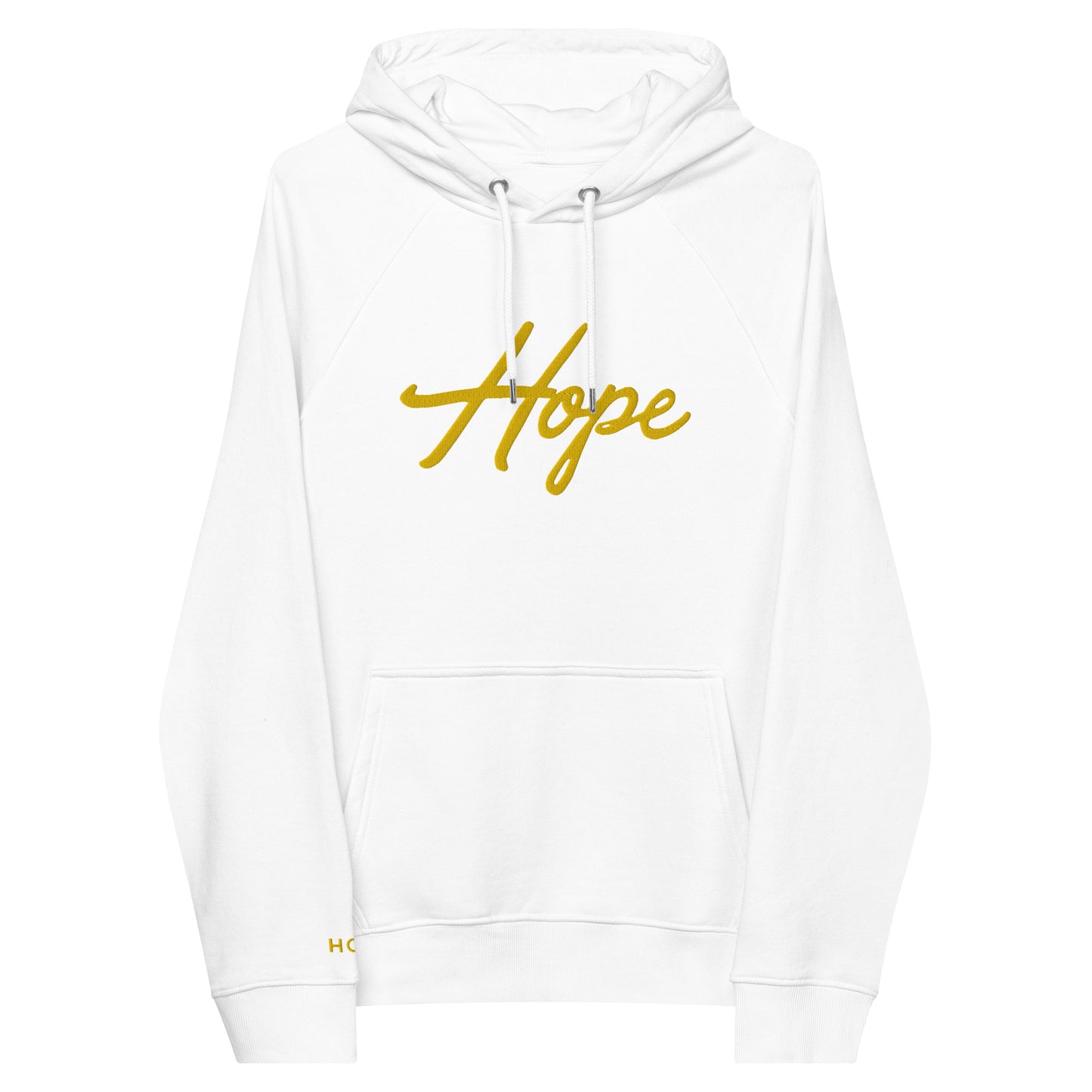 Unisex eco raglan hoodie
