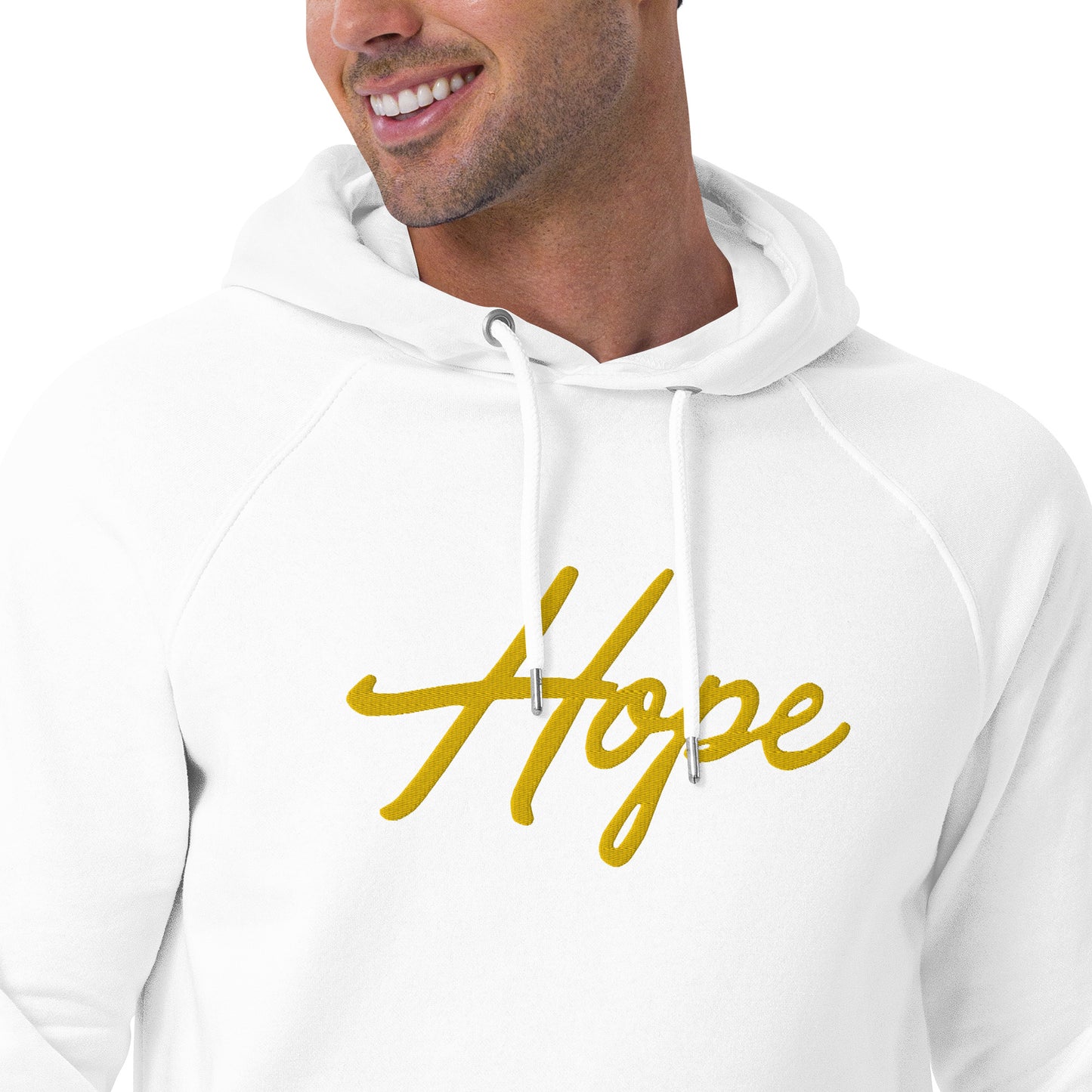 Unisex eco raglan hoodie