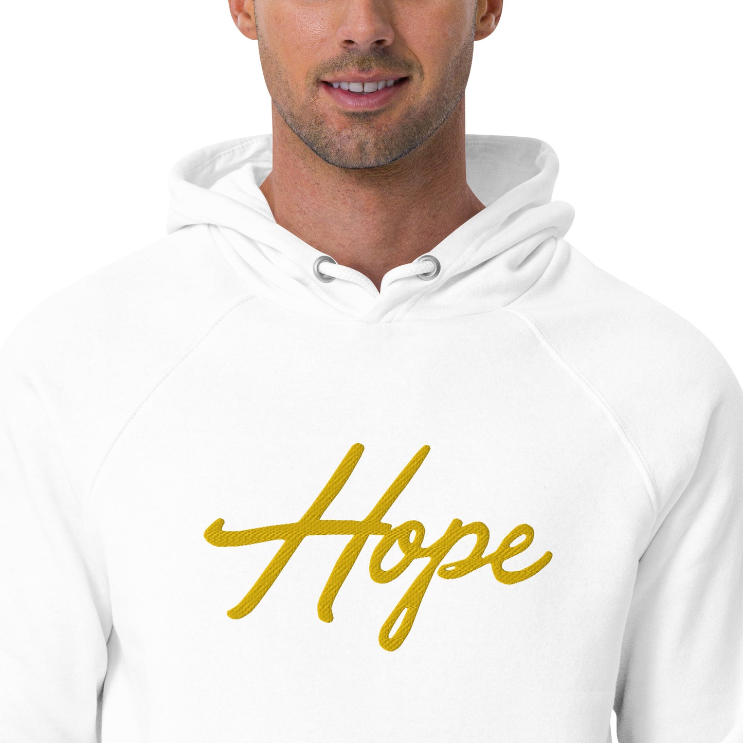 Unisex eco raglan hoodie